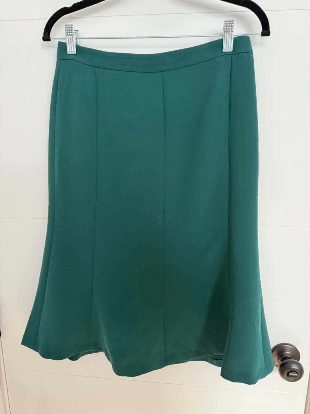 Ann Taylor Women's Forest Green A-Line Skirt